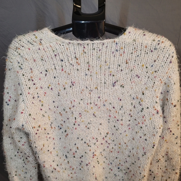 Cozy and Colorful Speckled Knit Sweater by Doe & Rae - Picture 6 of 12